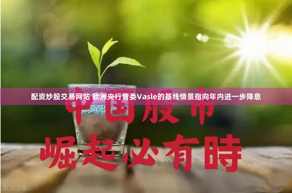 配资炒股交易网站 欧洲央行管委Vasle的基线情景指向年内进一步降息
