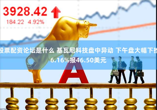股票配资论坛是什么 基瓦尼科技盘中异动 下午盘大幅下挫6.16%报46.50美元